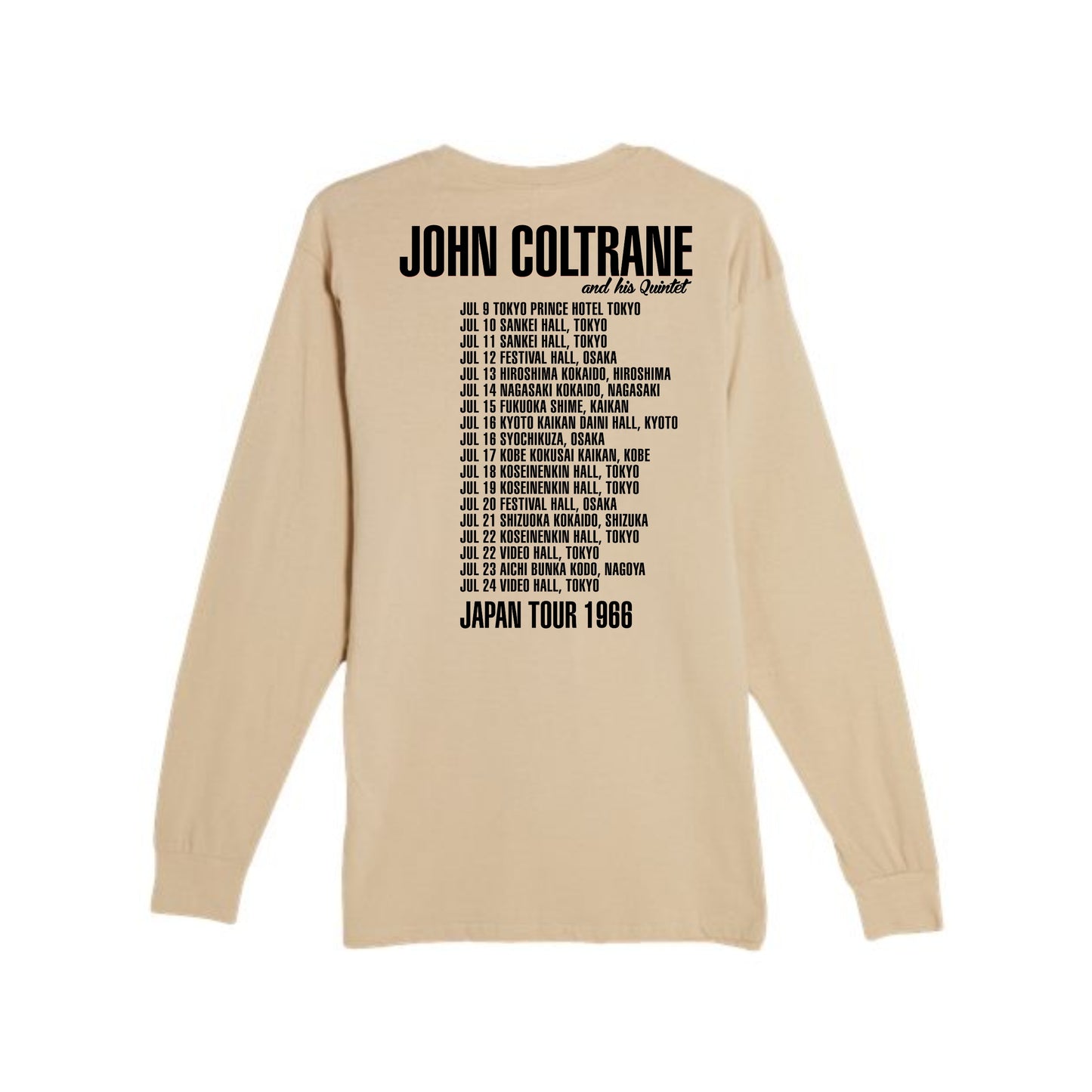 Live in Japan 1966 Long Sleeve Crewneck Tee