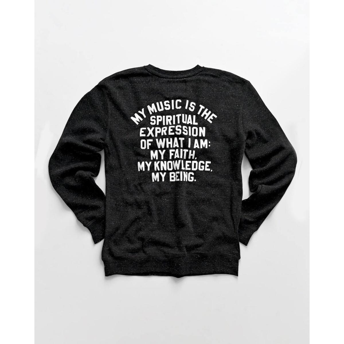 Coltrane Philly 1957 Heather Black Triblend Sweatshirt