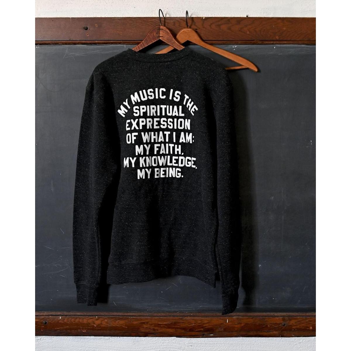 Coltrane Philly 1957 Heather Black Triblend Sweatshirt