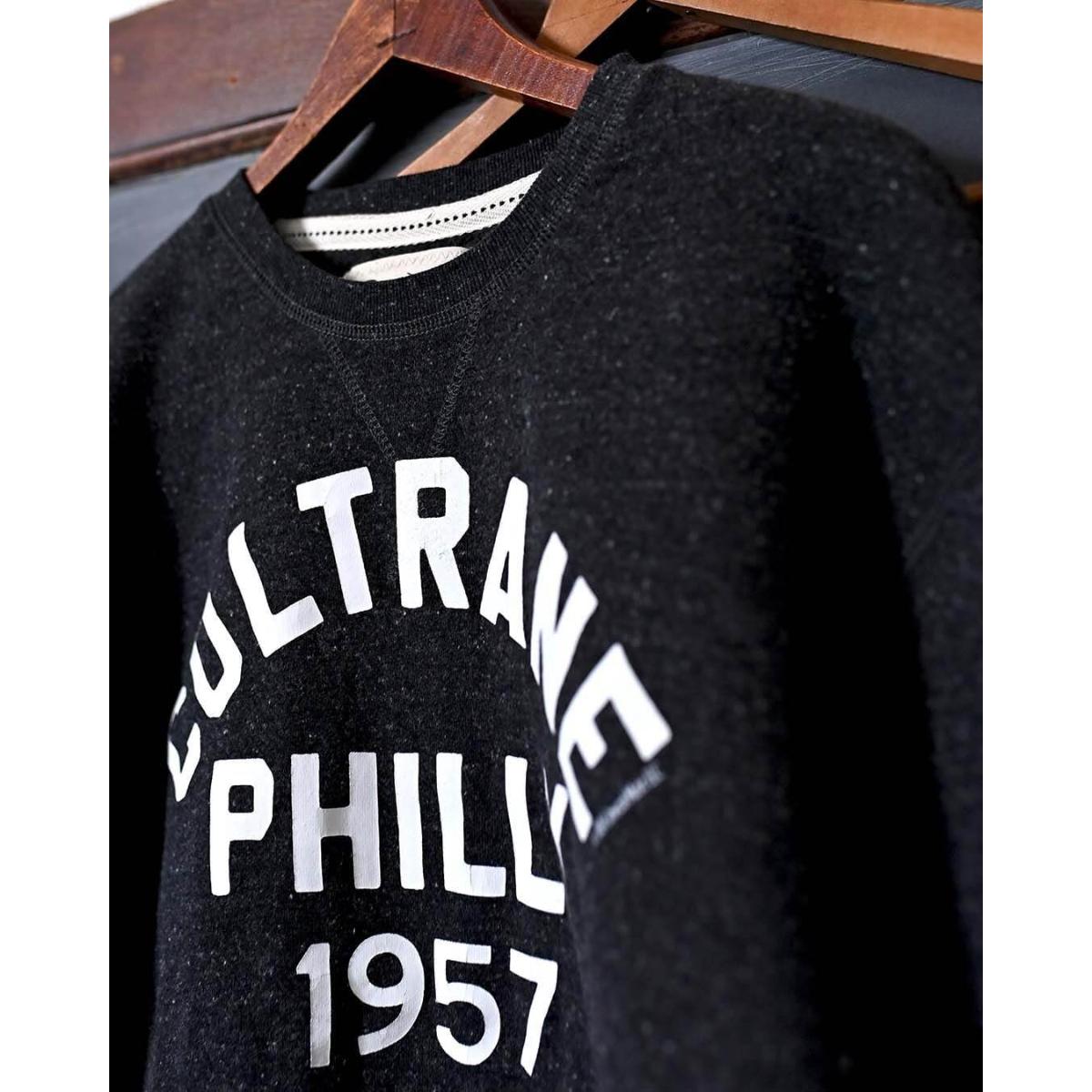 Coltrane Philly 1957 Heather Black Triblend Sweatshirt
