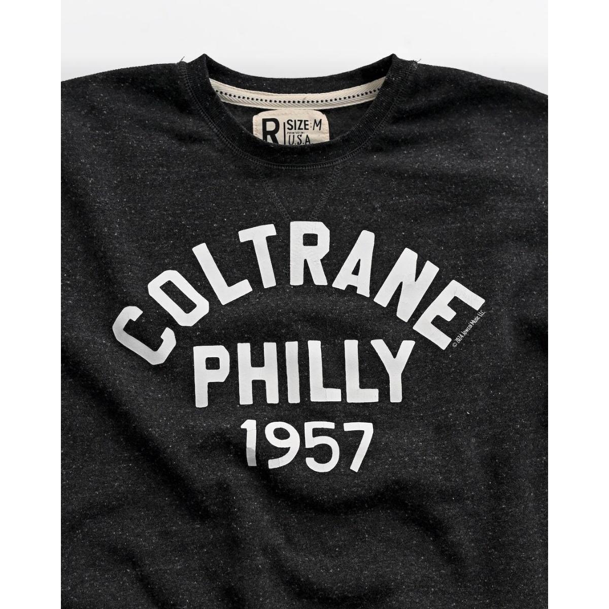 Coltrane Philly 1957 Heather Black Triblend Sweatshirt