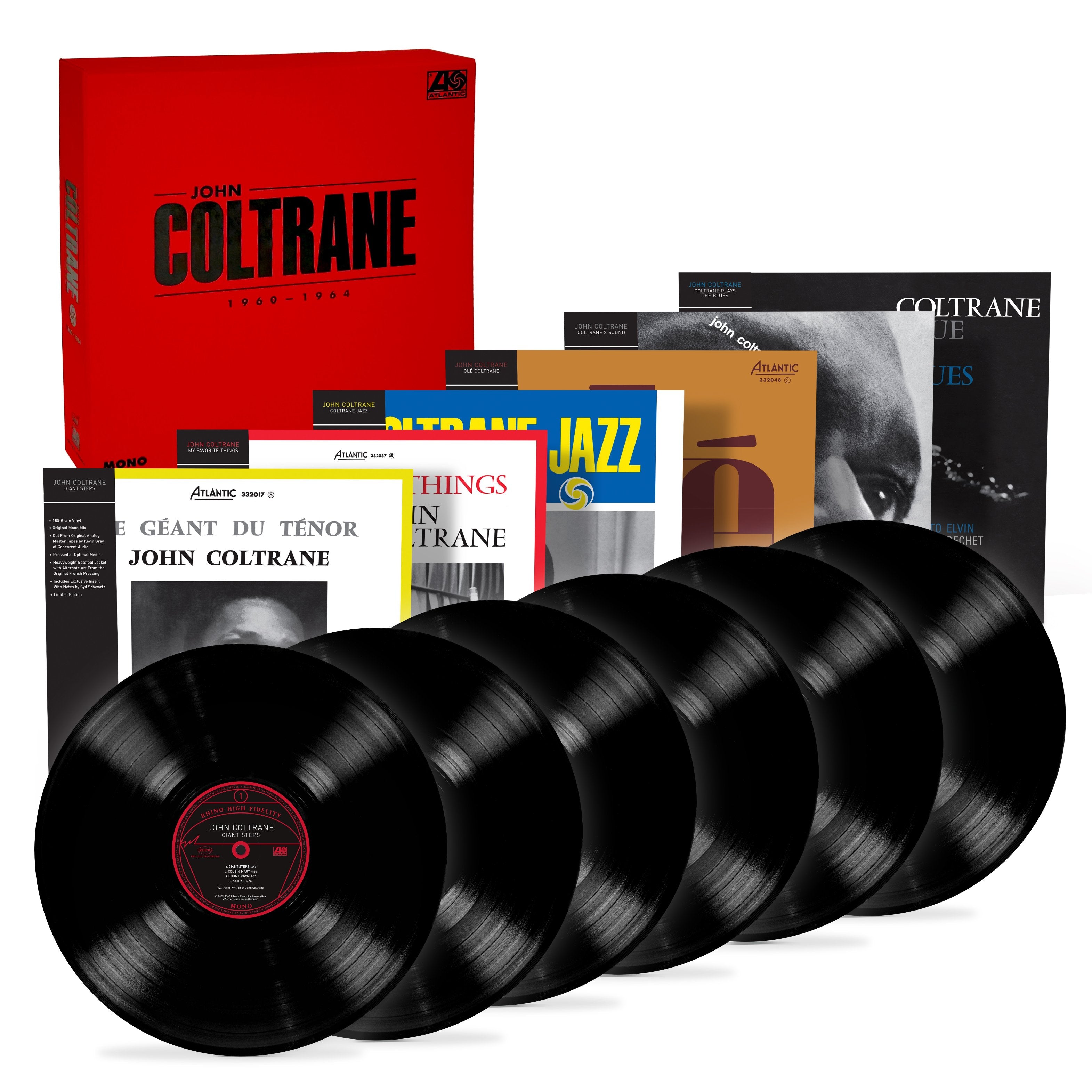 15%OFF！【LPレコード】John Coltrane コレクション9枚 John Coltrane 1960–1964 Mono 6LP Box Set | Official Store