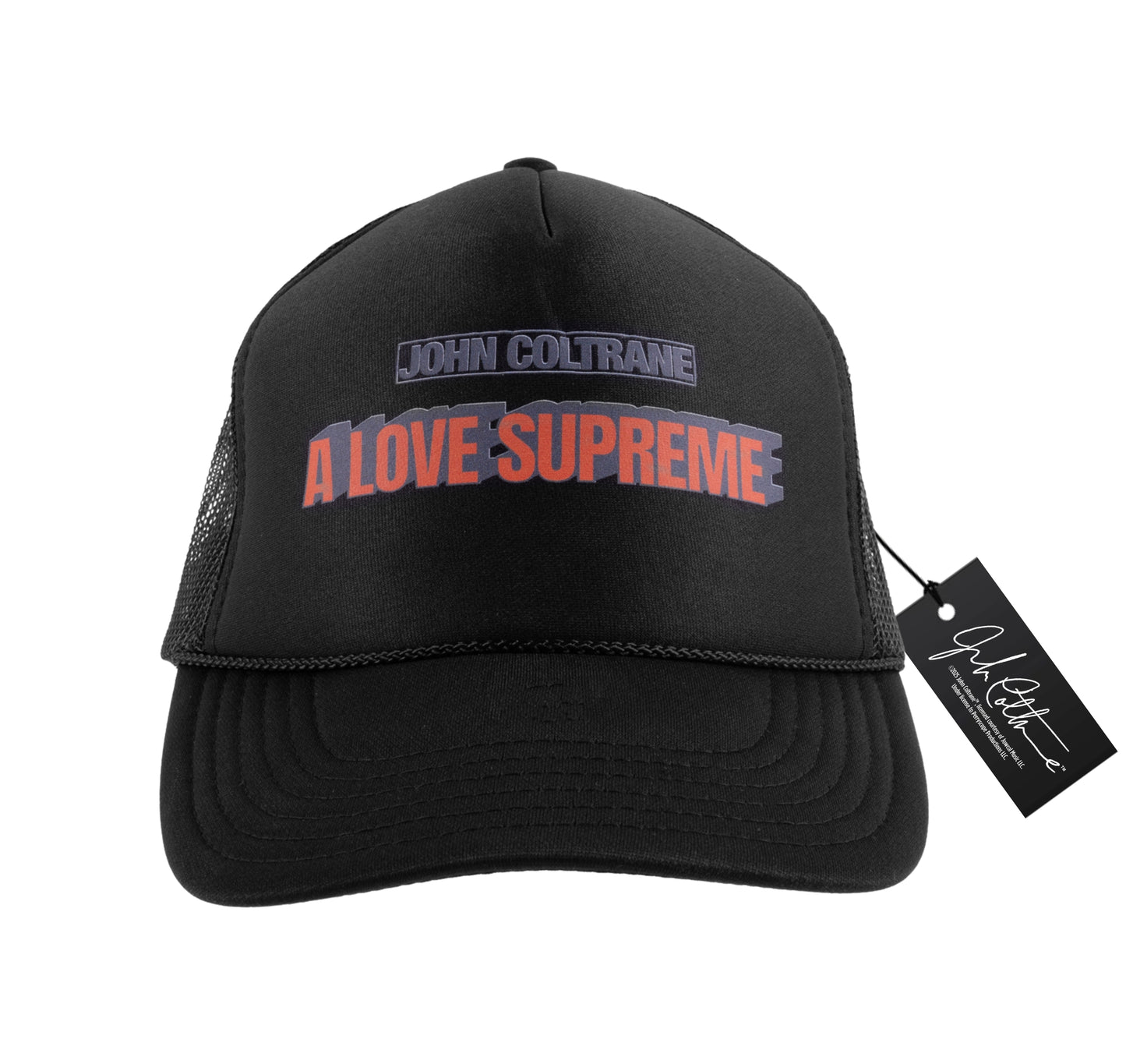 A Love Supreme Trucker Hat - Black
