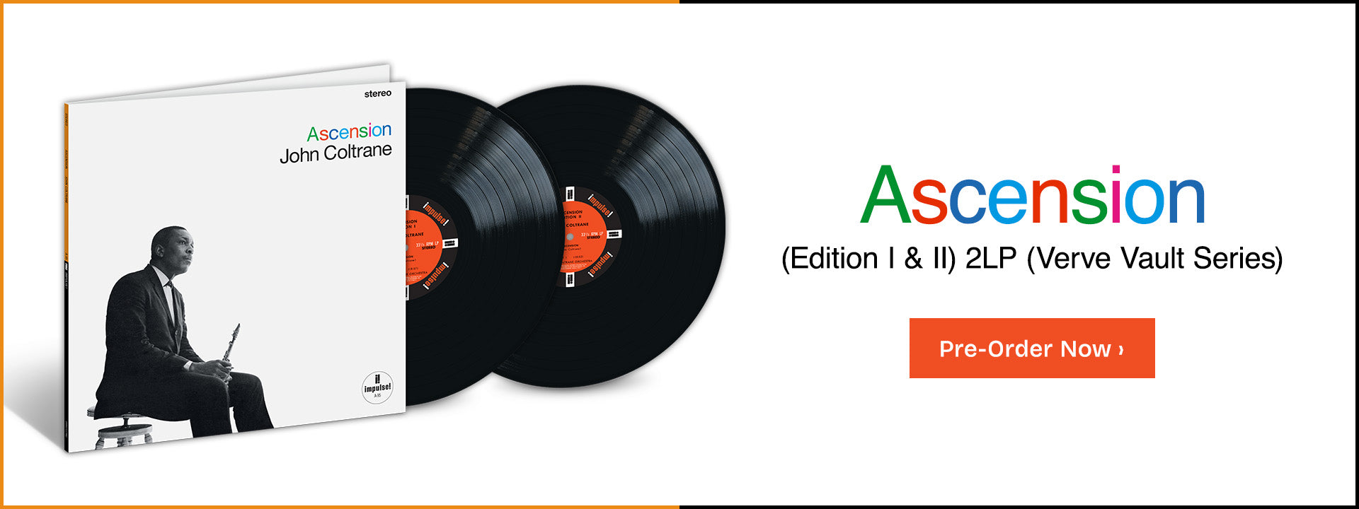 Ascension (Edition I & II) 2LP (Verve Vault Series) Pre-Order Now