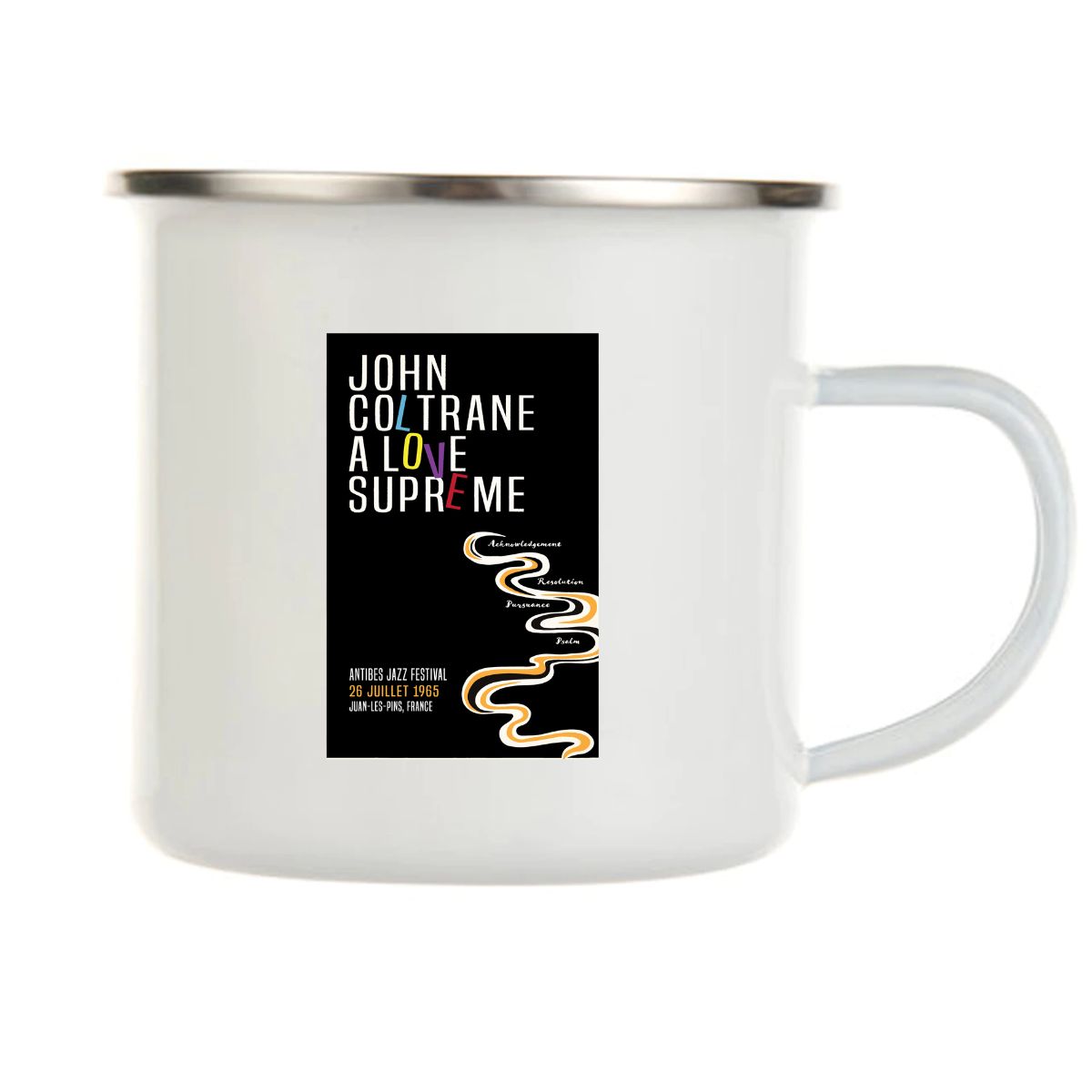 Antibes Jazz Festival Camping Mug