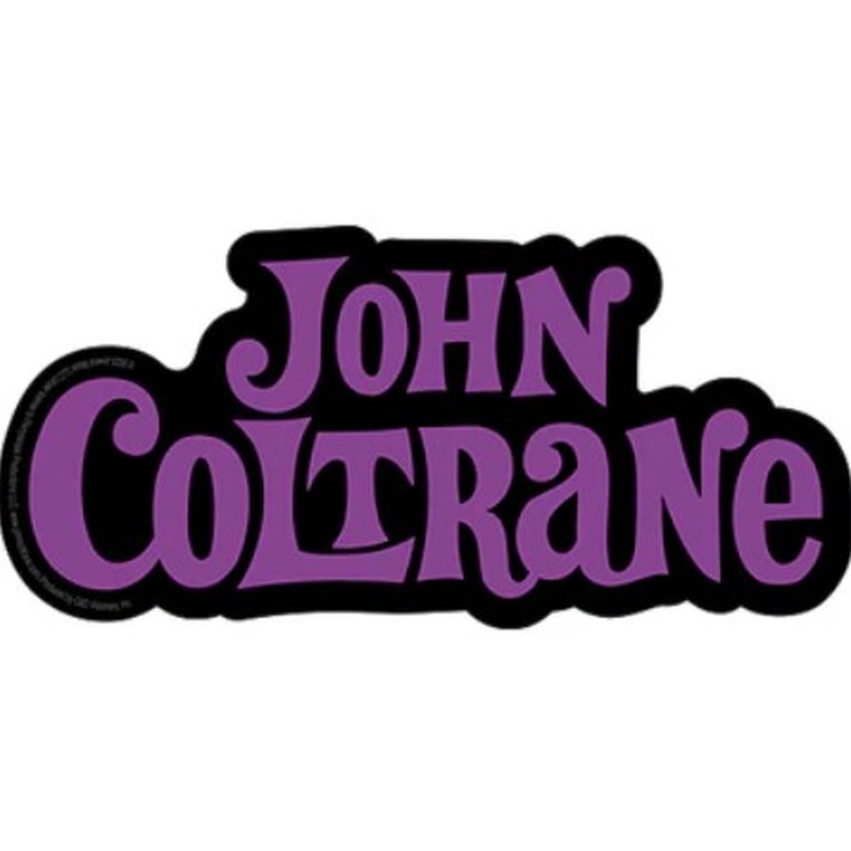 John Coltrane Logo Sticker