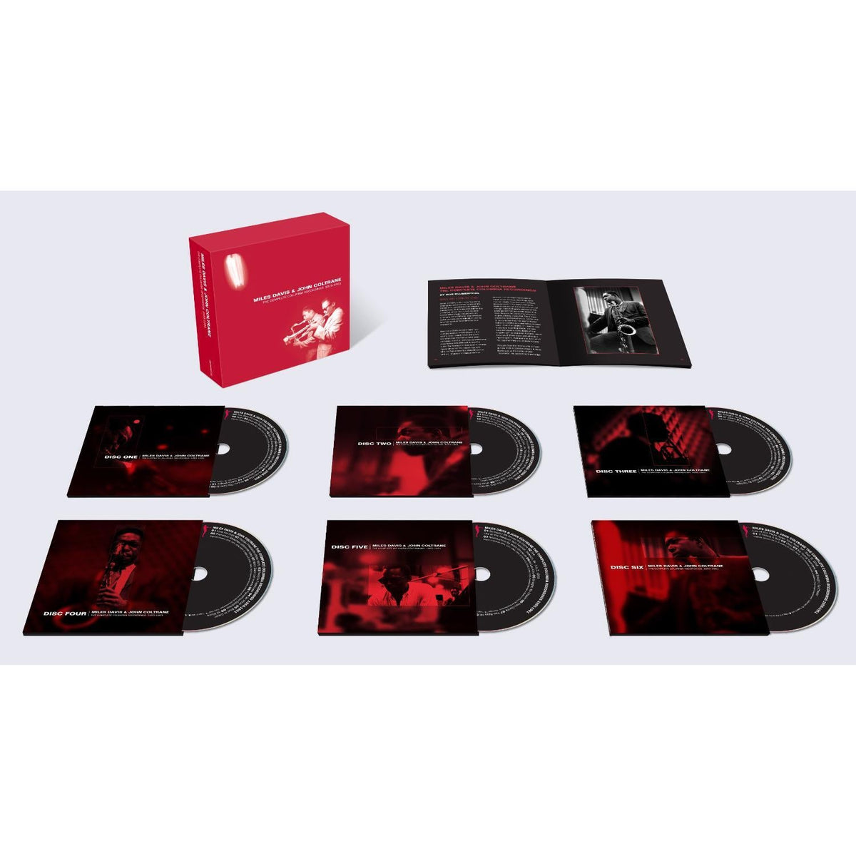 Miles Davis & John Coltrane - The Complete Columbia Recordings 1955-1961 6CD Set