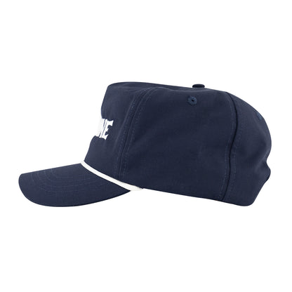 Coltrane Embroidered Navy Hat