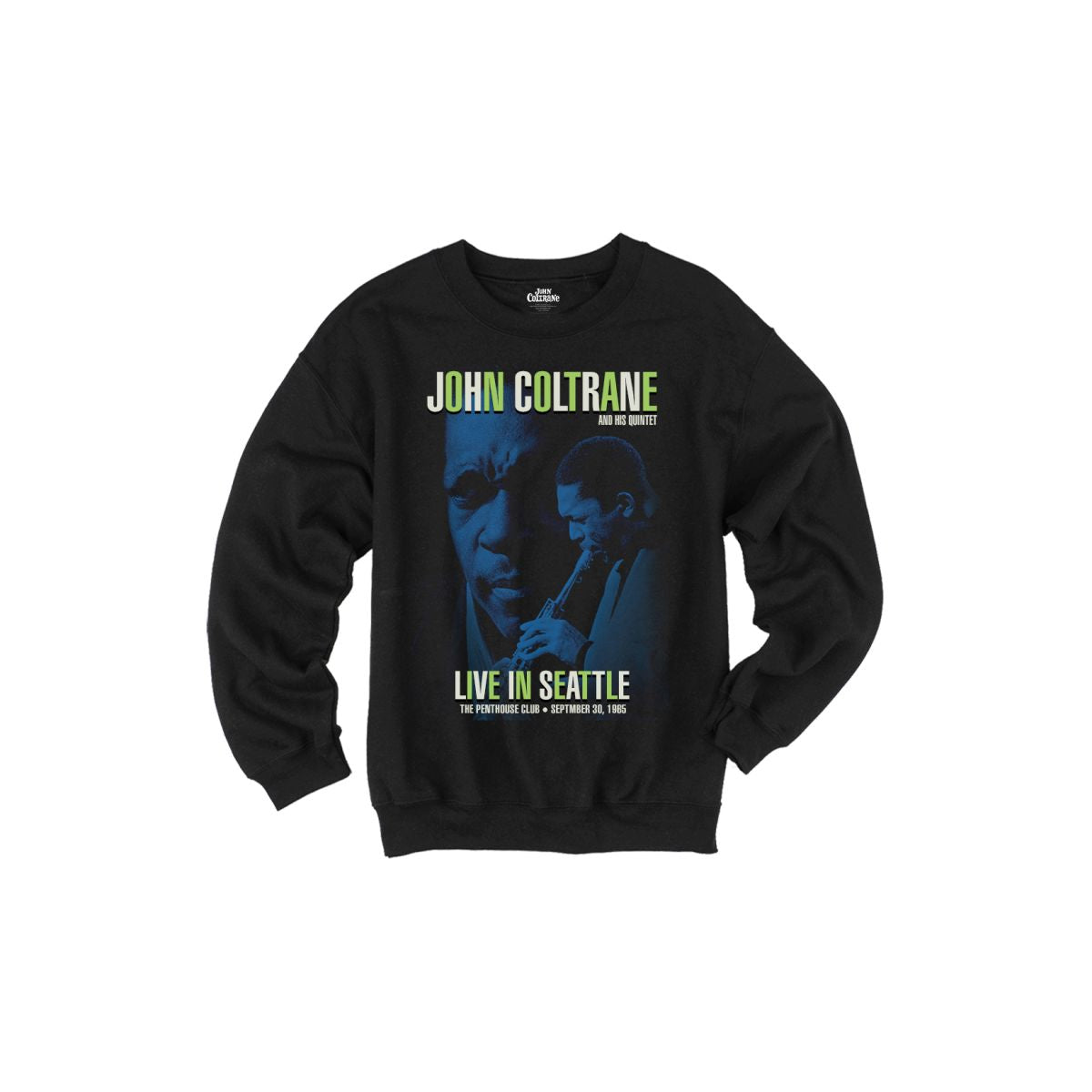 Live in Seattle Fleece Crewneck