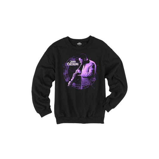 John Coltrane Playing Live Crewneck Sweatshirt