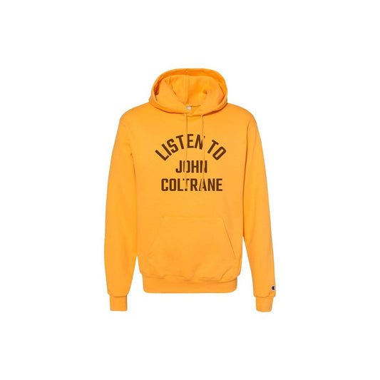 Listen To John Coltrane Embroidered Champion Hoodie