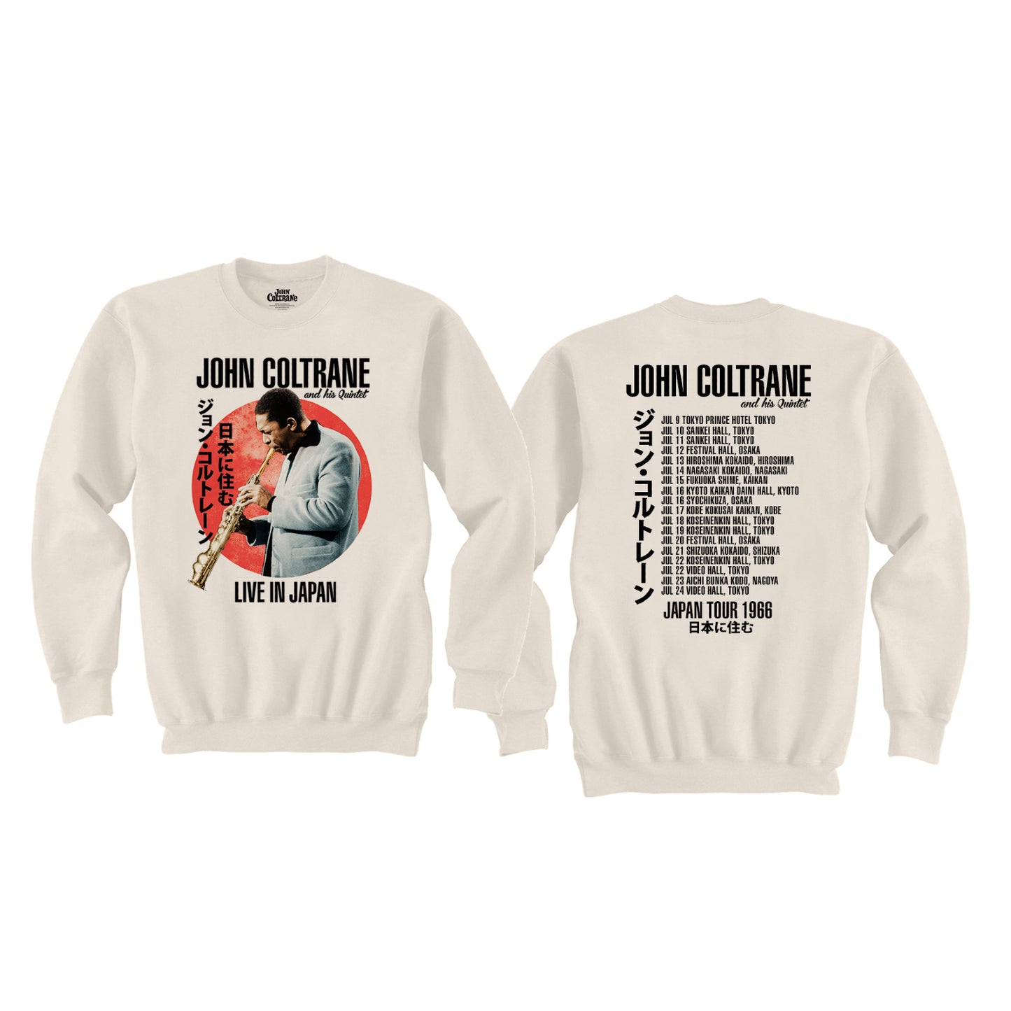 Live in Japan 1966 Long Sleeve Crewneck Tee