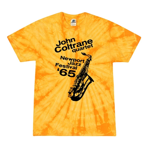 John Coltrane At Newport Jazz Festival Tie-Dye T-Shirt