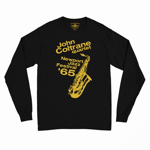 John Coltrane At Newport Jazz Festival Long Sleeve T-Shirt