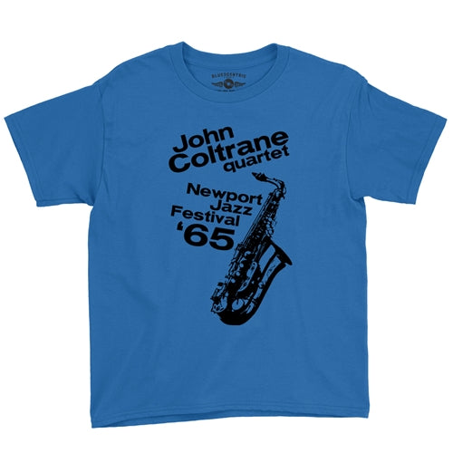 John Coltrane At Newport Jazz Festival Youth T-Shirt