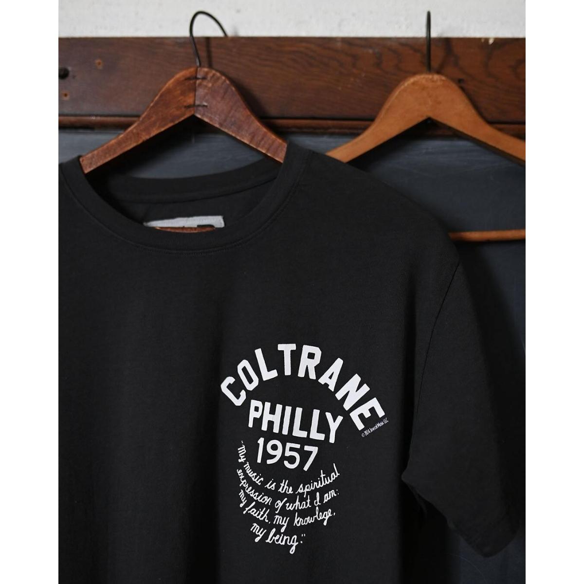 Coltrane Philly 1957 Vintage Black Cotton Tee – John Coltrane