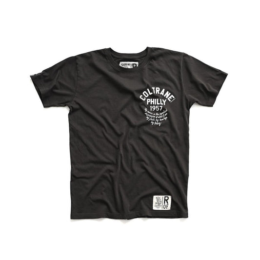 Coltrane Philly 1957 Vintage Black Cotton Tee