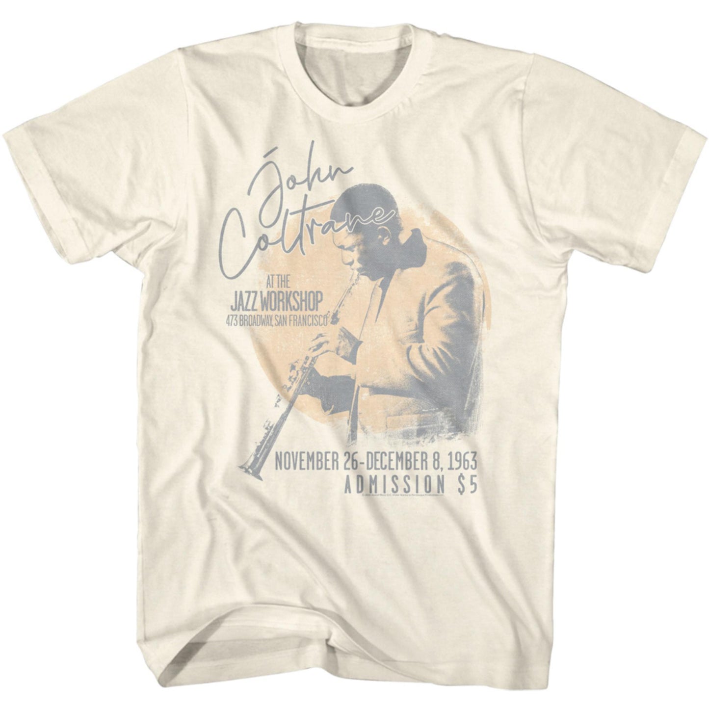 Coltrane at the Jazz Workshop SF T-Shirt