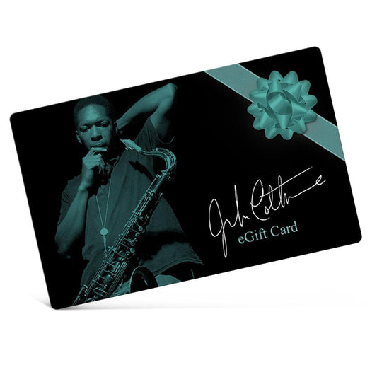 John Coltrane Electronic Gift Certificate