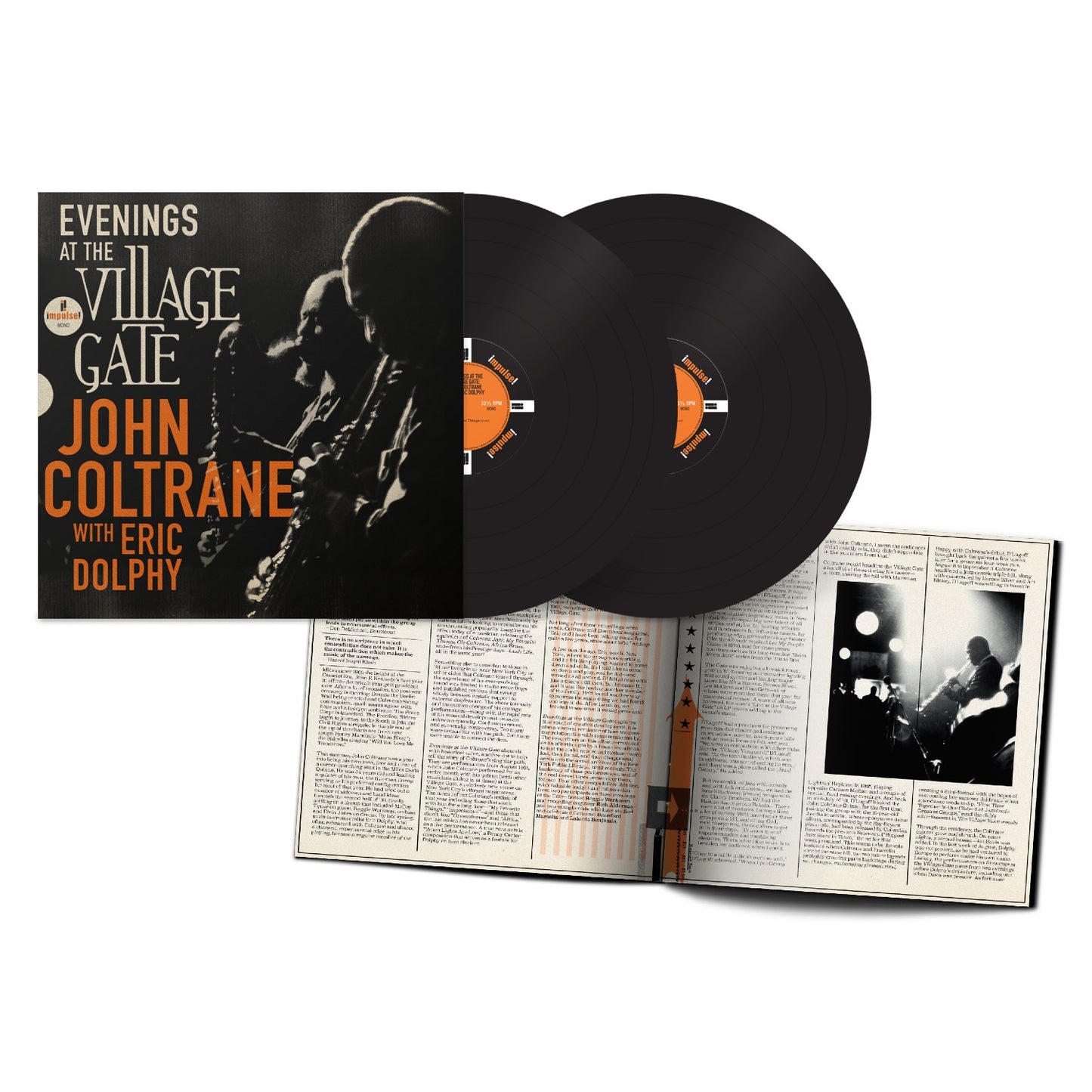 Evenings At The Village Gate: John Coltrane With Eric Dolphy 2 LP